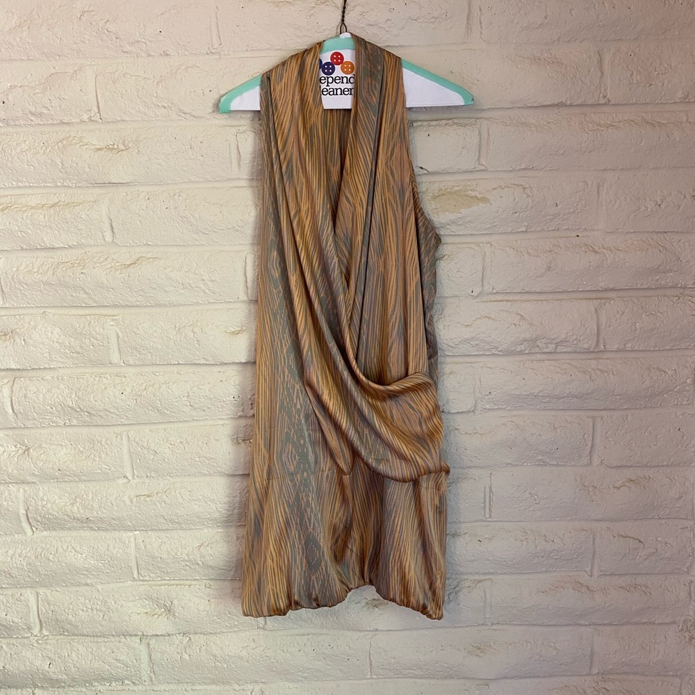 Silky mini dress